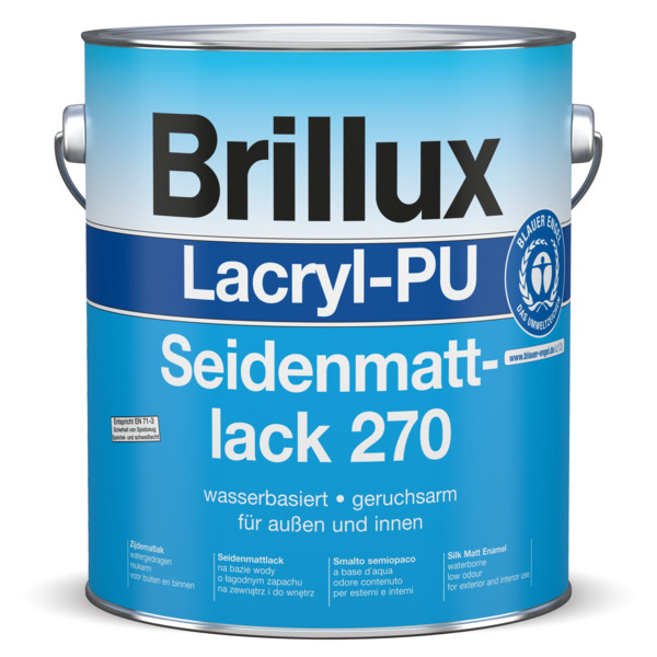 Lacryl-PU Seidenmattlack 270, Wunschfarbton