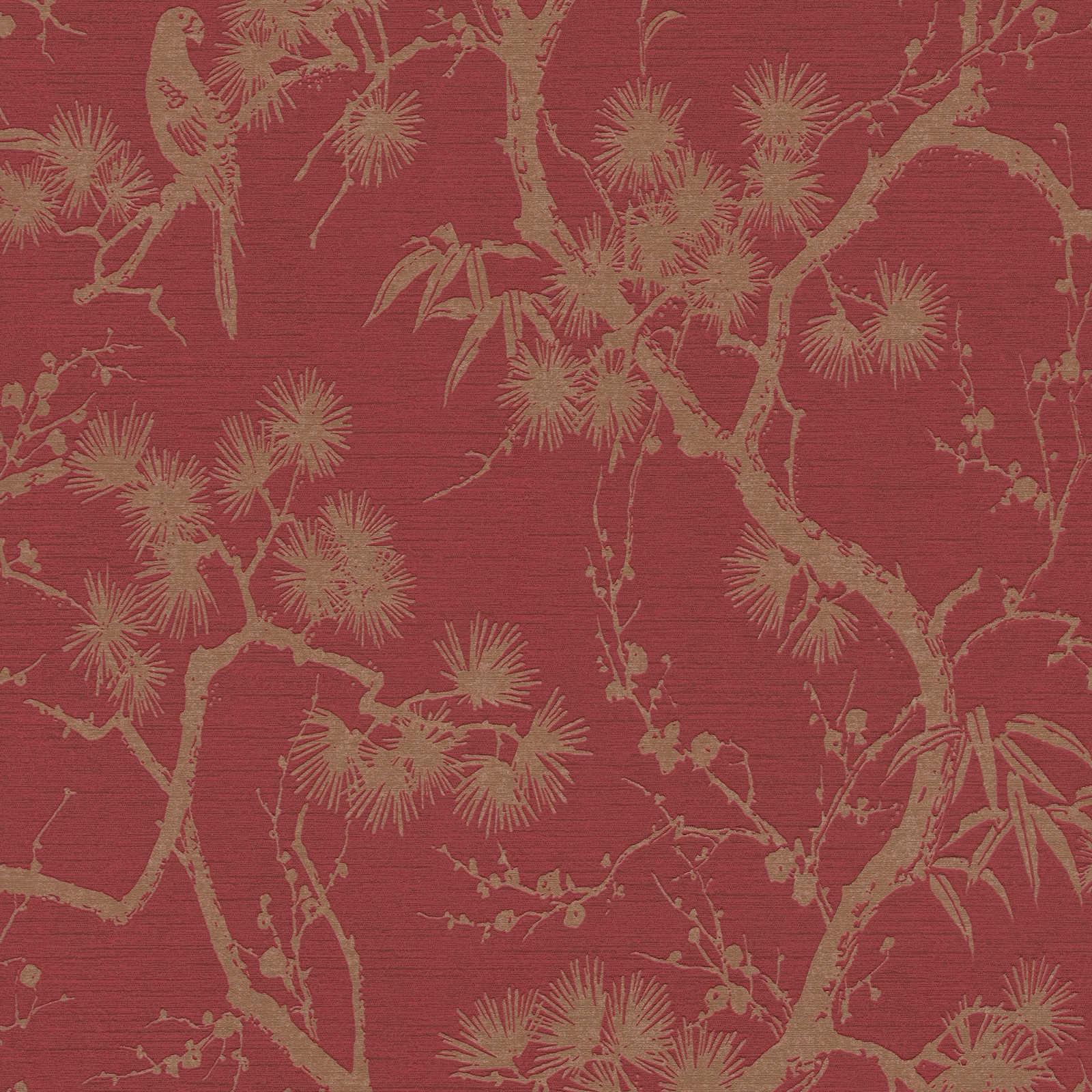 A.S. Creation Metropolitan Stories II 378671 Muster/Rot/Floral
