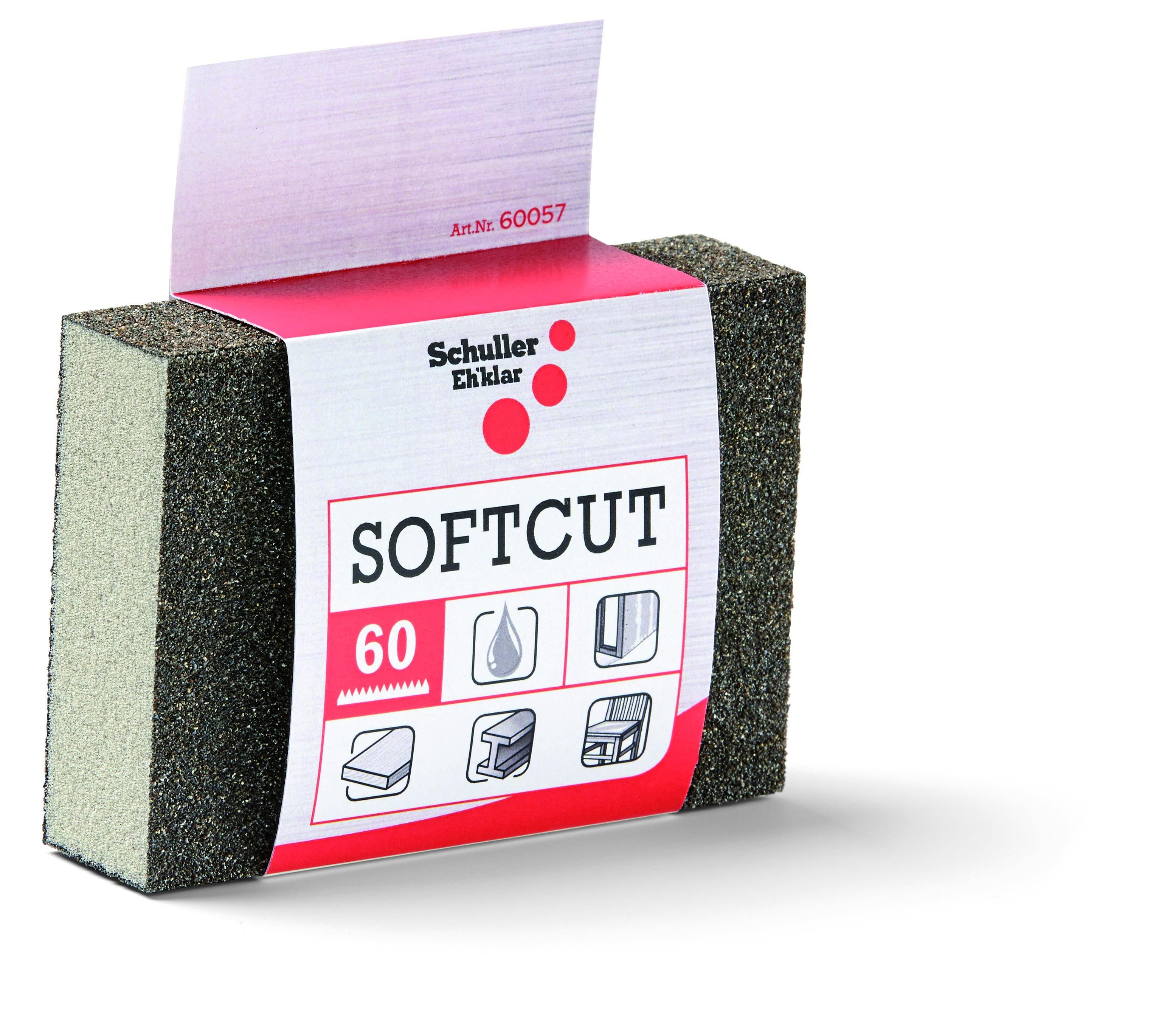Softcut Schleifschwamm, 100x70x28 mm, P60