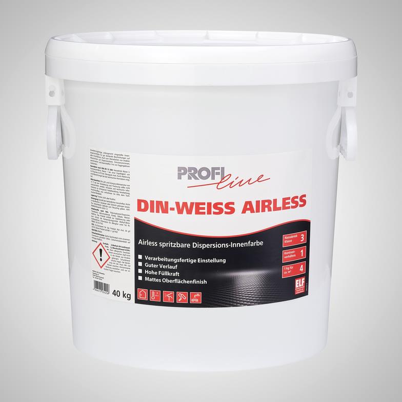 PROFiline DIN-Weiss Airless 40kg weiss